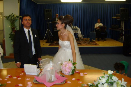 Das Brautpaar September 2012